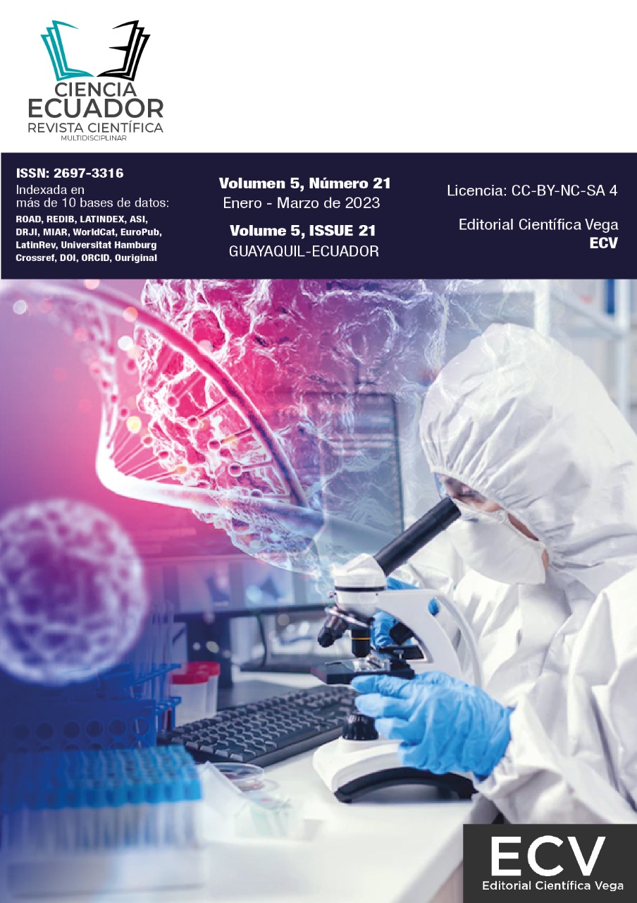 					Ver Vol. 5 Núm. 21 (2023): De esta forma arribamos a un lustrum contribuyendo con la Ciencia
				